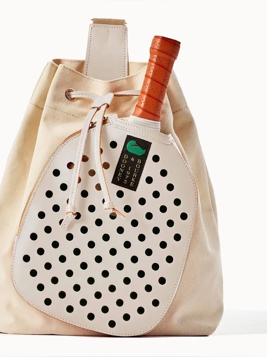 Dooney & Bourke Handbags - Dooney and Bourkey Canvas and Leather Pickelball Sling